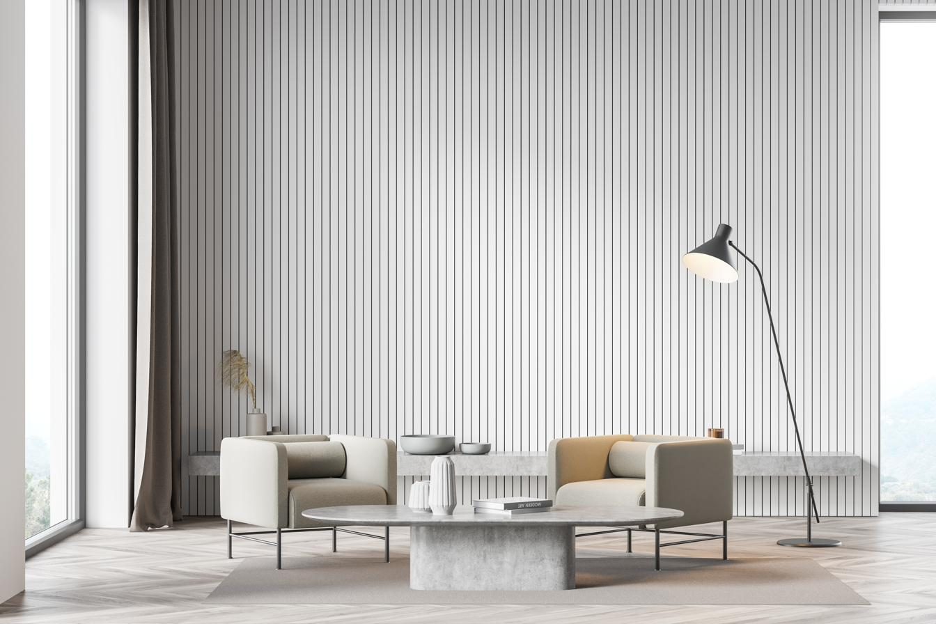 Designer-Interieur mit feiner Detail-Arbeit